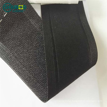 China wholesale oeko 100% polyester stretch waist band interlining waistband high elastic adhesive dot fuse for Jeans pants